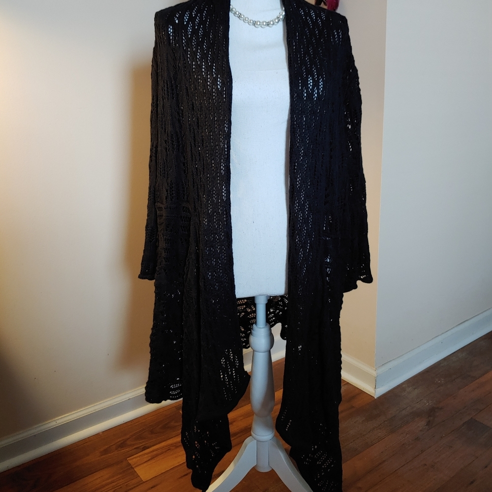 Open front cardigan